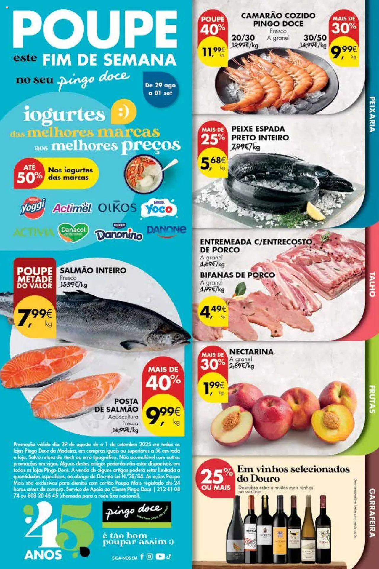 Pingo Doce Folheto de 29/08/2025 - catálogo esta semana - página 1