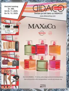 Pregled letka Black Friday trgovine Didaco vrijedi od 2025.11.20