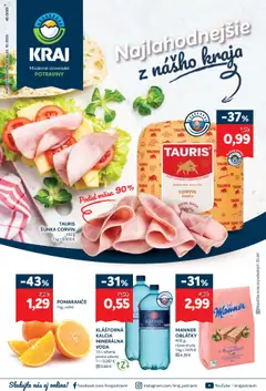 Náhľad Kraj letáku platného od 16.10.2025