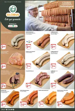 Vorschau von dem Prospekt des Geschäftes Globus, gültig ab dem 26.10.2025
