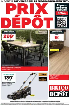 Prévisualisation de Brico Dépôt catalogue du magasin Brico Dépôt formulaire valide 27/03/2026