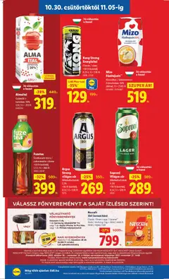 Lidl - Akciós újság Lidl megtekintése, amely érvényes 2025.10.30.-től | Oldal: 10