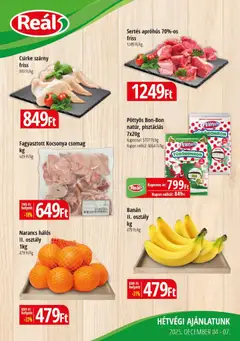 Reál - Bevásárló hétvége - Kelet Magyarország megtekintése, amely érvényes 2025.12.04.-től