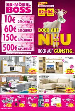 Vorschau von dem Prospekt des Geschäftes SB Möbel Boss, gültig ab dem 01.05.2026