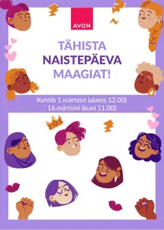 AVON kliendilehe eelvaade alates 01.03.2026