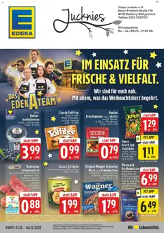 Vorschau von dem Prospekt des Geschäftes Edeka, gültig ab dem 01.12.2025
