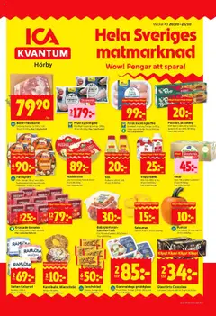 Förhandsgranska reklamblad Hörby från butik ICA Kvantum gäller från 20/10/2025