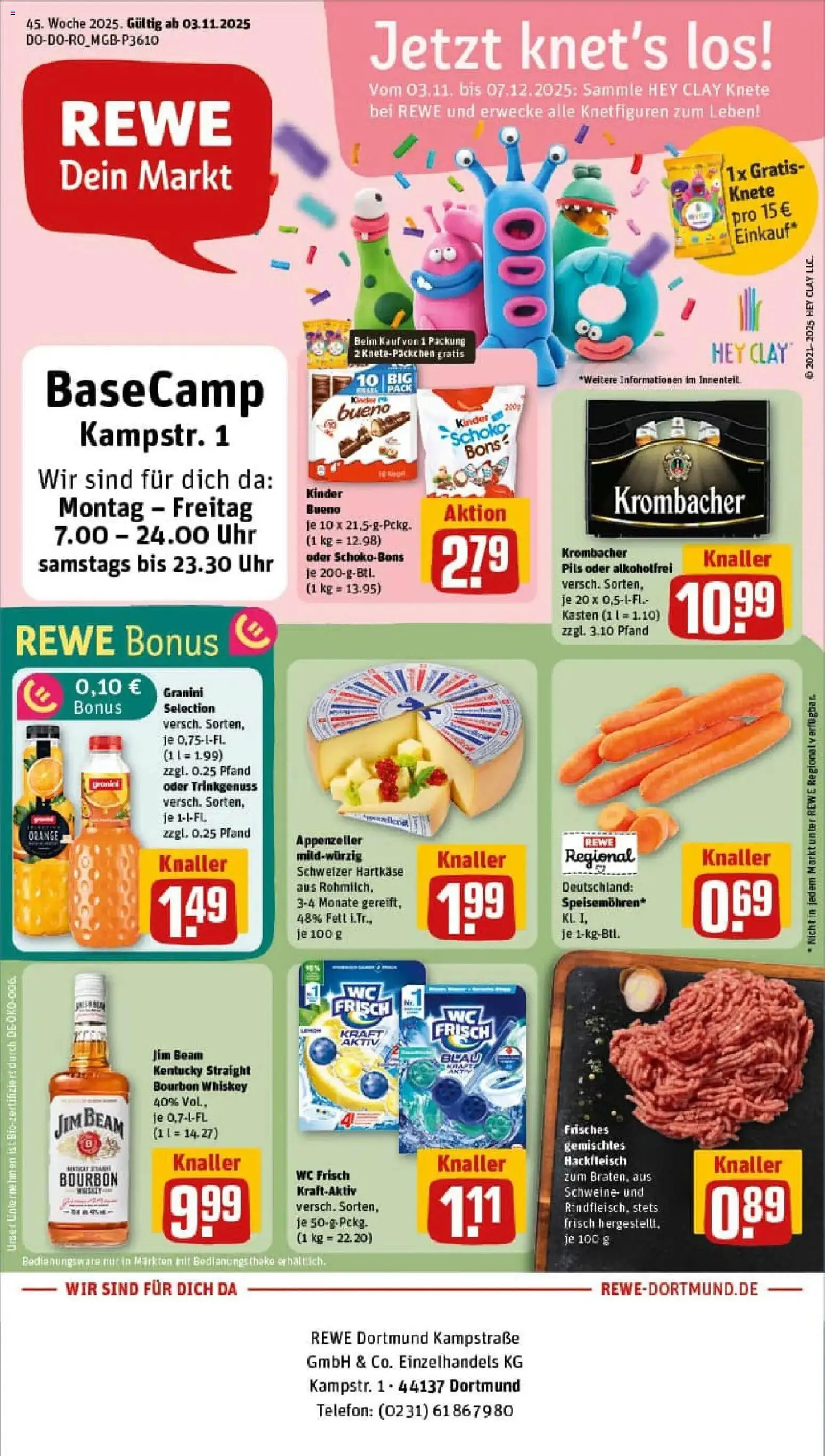 Vorschau von dem Prospekt des Geschäftes Rewe, gültig ab dem 02.11.2025