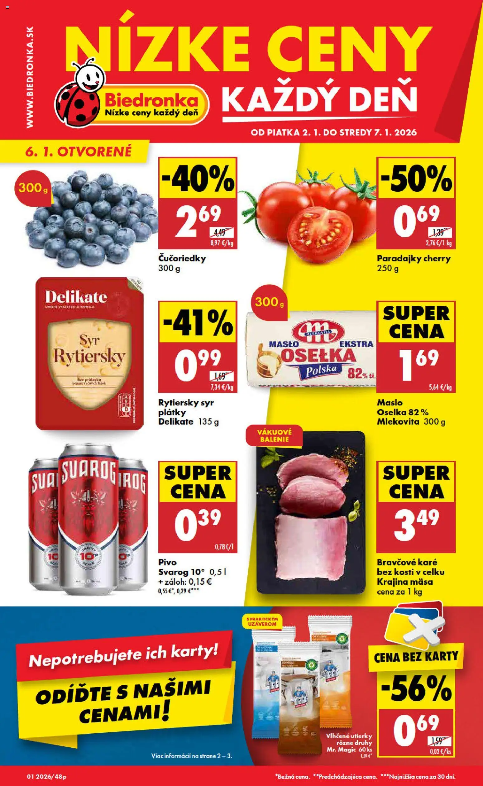 Náhľad Biedronka letáku platného od 02.01.2026