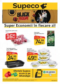 Previzualizarea de cataloage: Supeco Black Friday valabil de la 30.10.2025