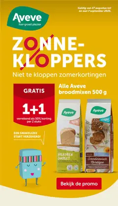 Voorbeeld van Folder van winkel Aveve geldig vanaf 27/08/2025
