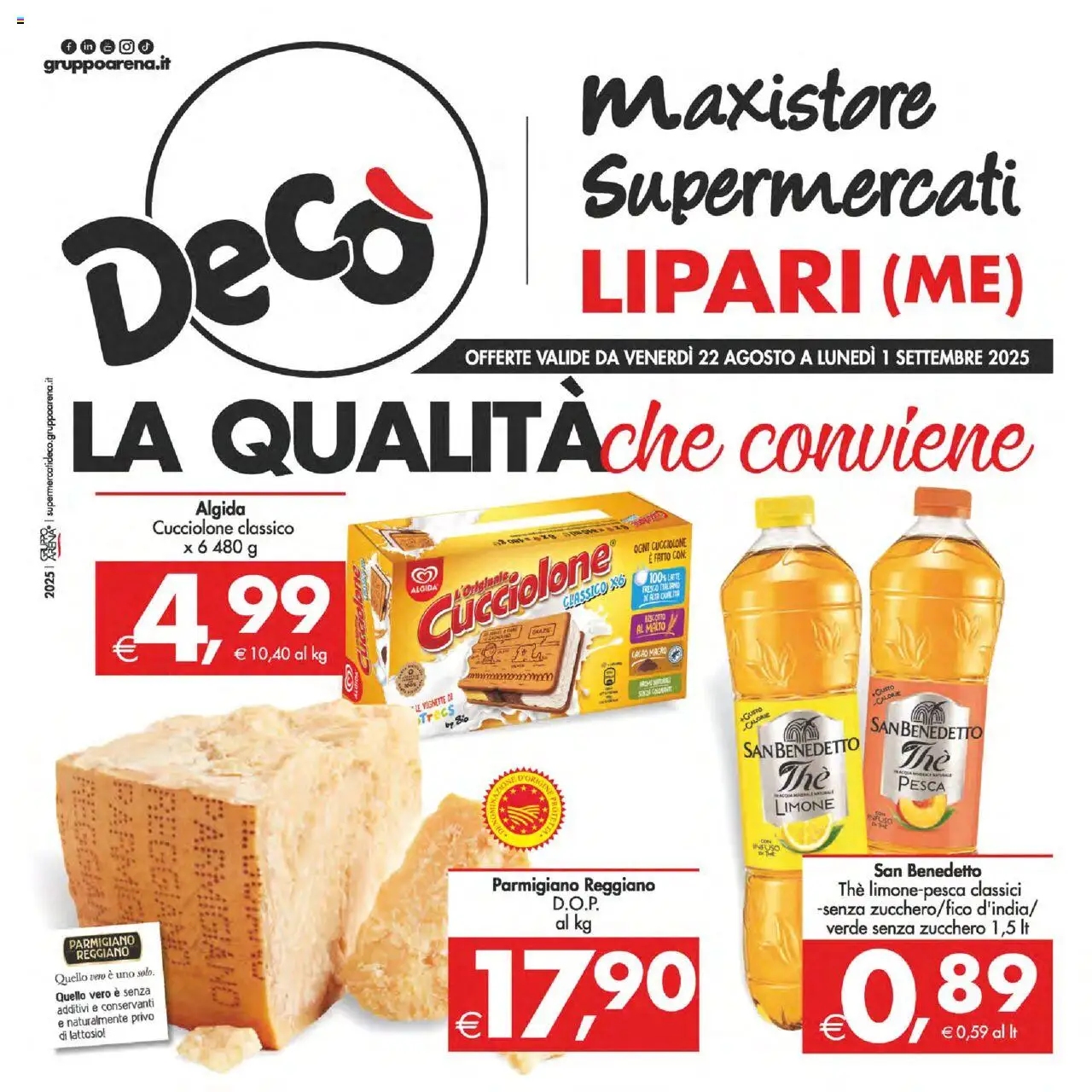 Volantino Decò valido da 22/08/2025 numero di pagina 1