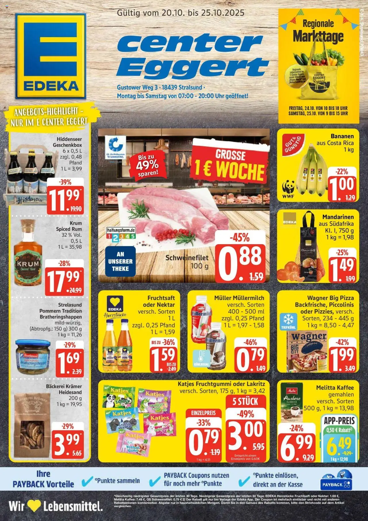 MARKTKAUF Prospekt ab Montag 19.10.2025 > Marktkauf: Wochenangebote