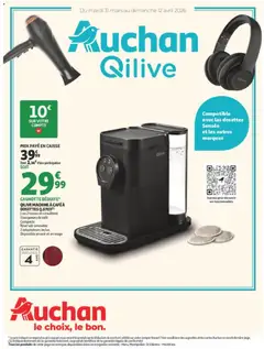 Voorbeeld van Auchan Produits Qilive van winkel Auchan geldig vanaf 31/03/2026