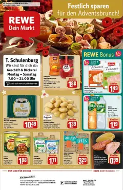Vorschau von dem Prospekt des Geschäftes Rewe, gültig ab dem 24.11.2025