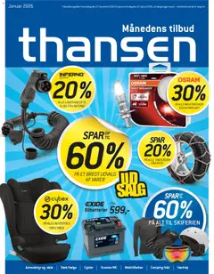 Eksempel på tilbudsavis Tilbudsavis fra butik Thansen gyldig fra 27/12/2025