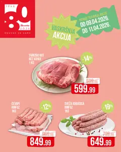 Pregled Metalac Proleter kataloga - važi od 09.04.2026