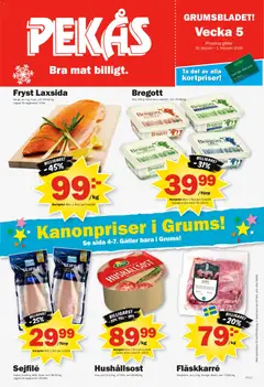 Förhandsgranska reklamblad Aktuella reklamblad Pekås - grums edition från butik Pekås gäller från 26/01/2026