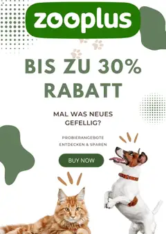 Vorschau von dem Prospekt des Geschäftes Zooplus, gültig ab dem 04.08.2025
