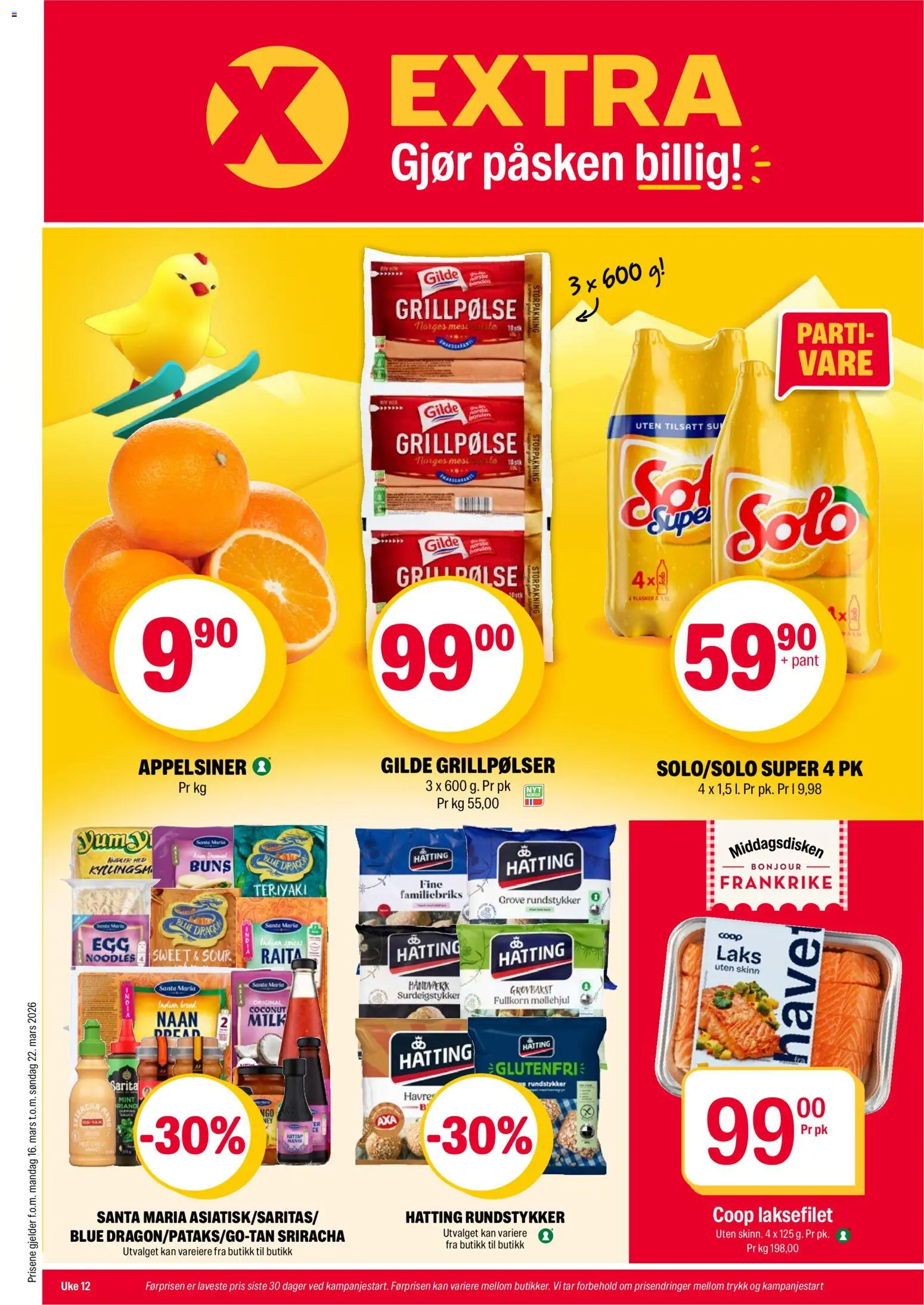 Forhåndsvis Coop Extra kundeavis fra butikk Coop Extra gyldig fra 16/03/2026