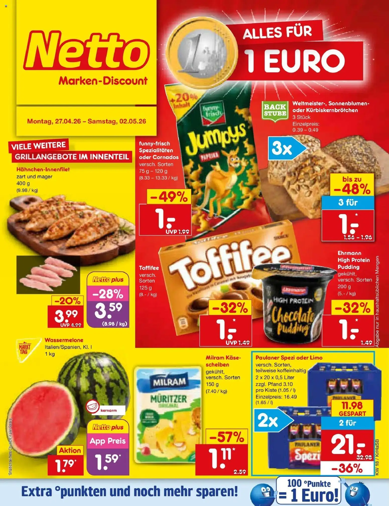 Vorschau von dem Prospekt des Geschäftes Netto Marken-Discount, gültig ab dem 27.04.2026