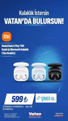 Vatan Bilgisayar İndirim 01.12.2025 - Broşürünün önizlemesi | Strana: 3