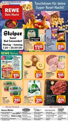 Vorschau von dem Prospekt des Geschäftes Rewe, gültig ab dem 02.02.2026