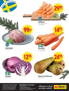 Förhandsgranska reklamblad Aktuella reklamblad Matöppet från butik Matöppet gäller från 08/12/2025 | Sida: 4
