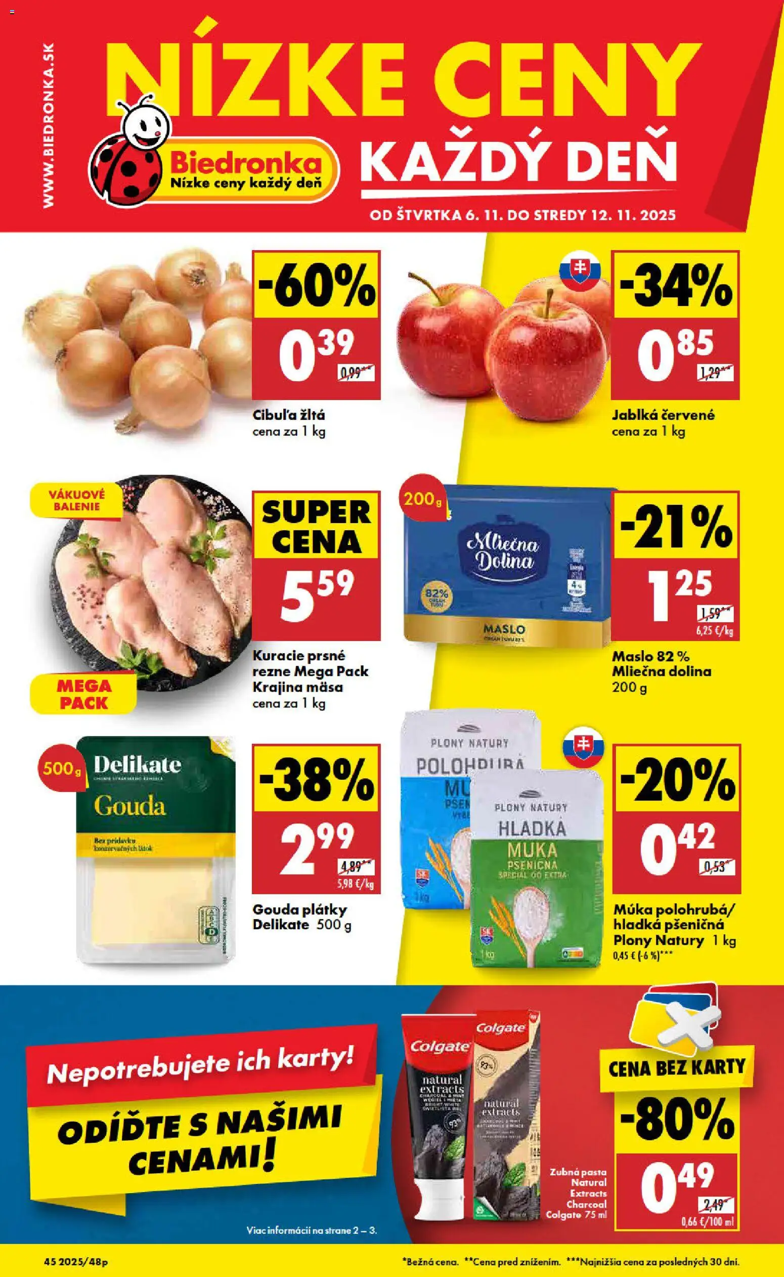 Náhľad Biedronka letáku platného od 06.11.2025