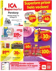 Förhandsgranska reklamblad Perstorp från butik ICA Supermarket gäller från 26/01/2026