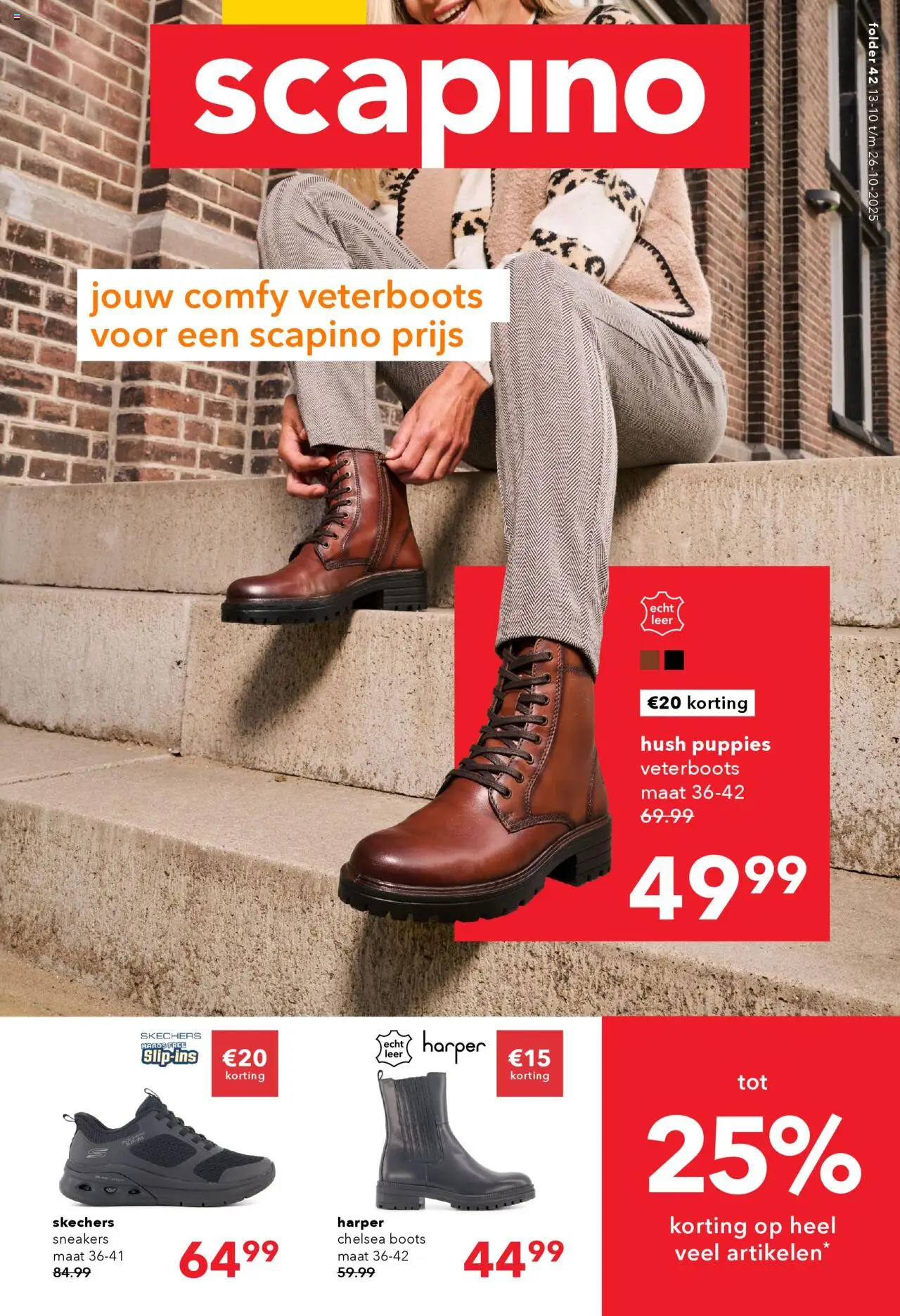 Scapino shop Comfort folder week 42 geldig vanaf 13-10-2025 - Paginanummer 1