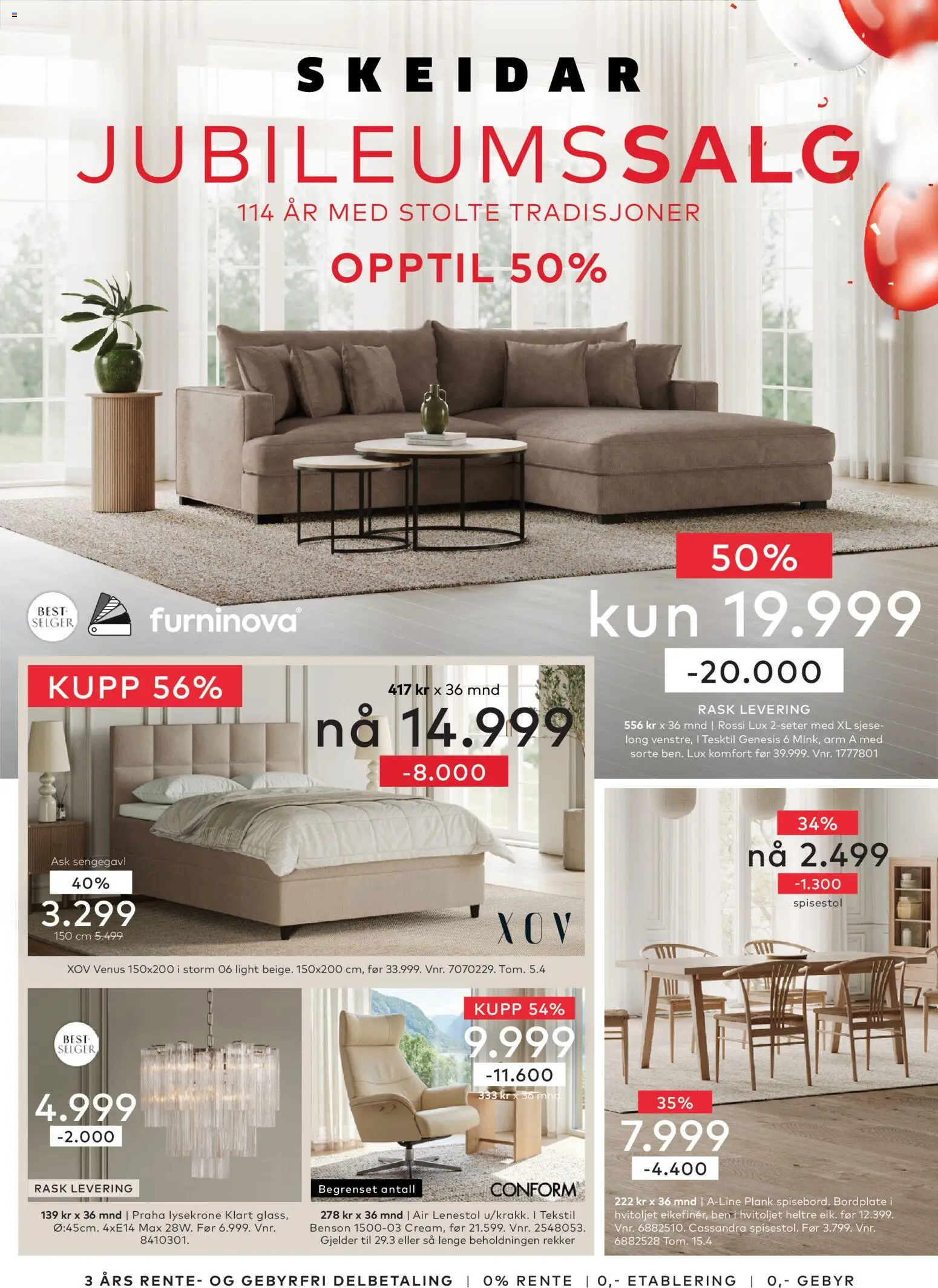 Forhåndsvis Skeidar kundeavis fra butikk Skeidar gyldig fra 16/03/2026