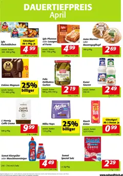 Vorschau der Angebote: Nah und Frisch Nah und Frisch Dauertiefpreise April gültig ab 01.04.2026