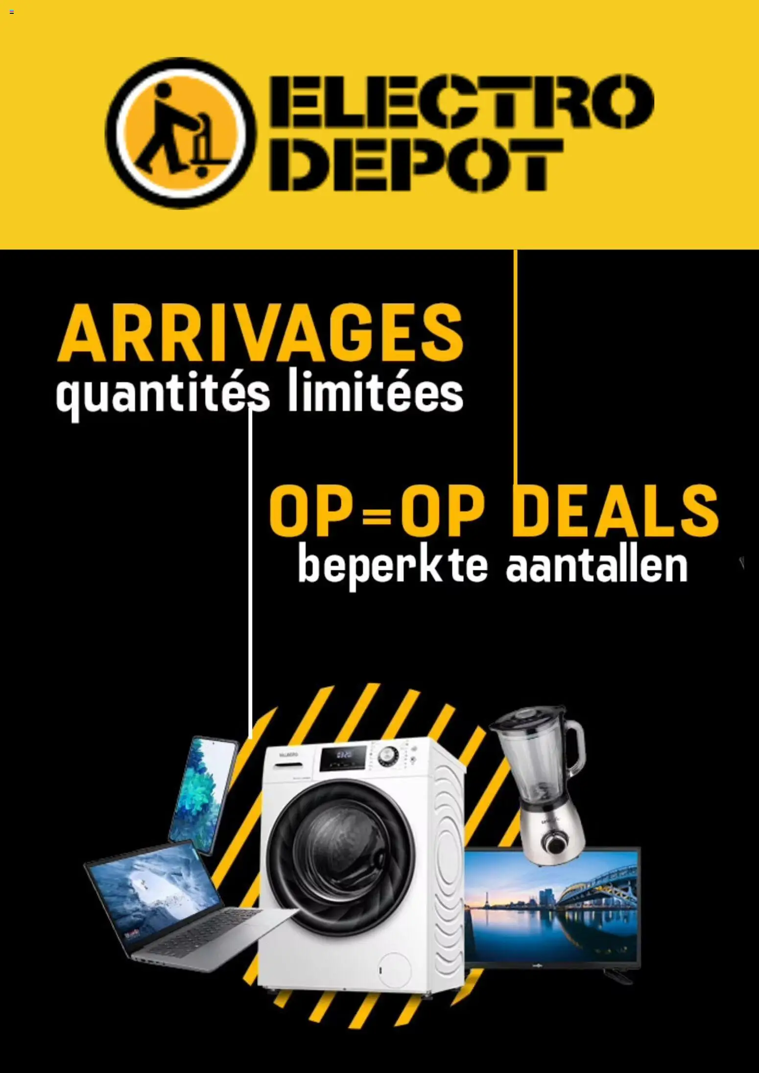 Voorbeeld van Folder / Publicité van winkel Electro Depot geldig vanaf 16/02/2026