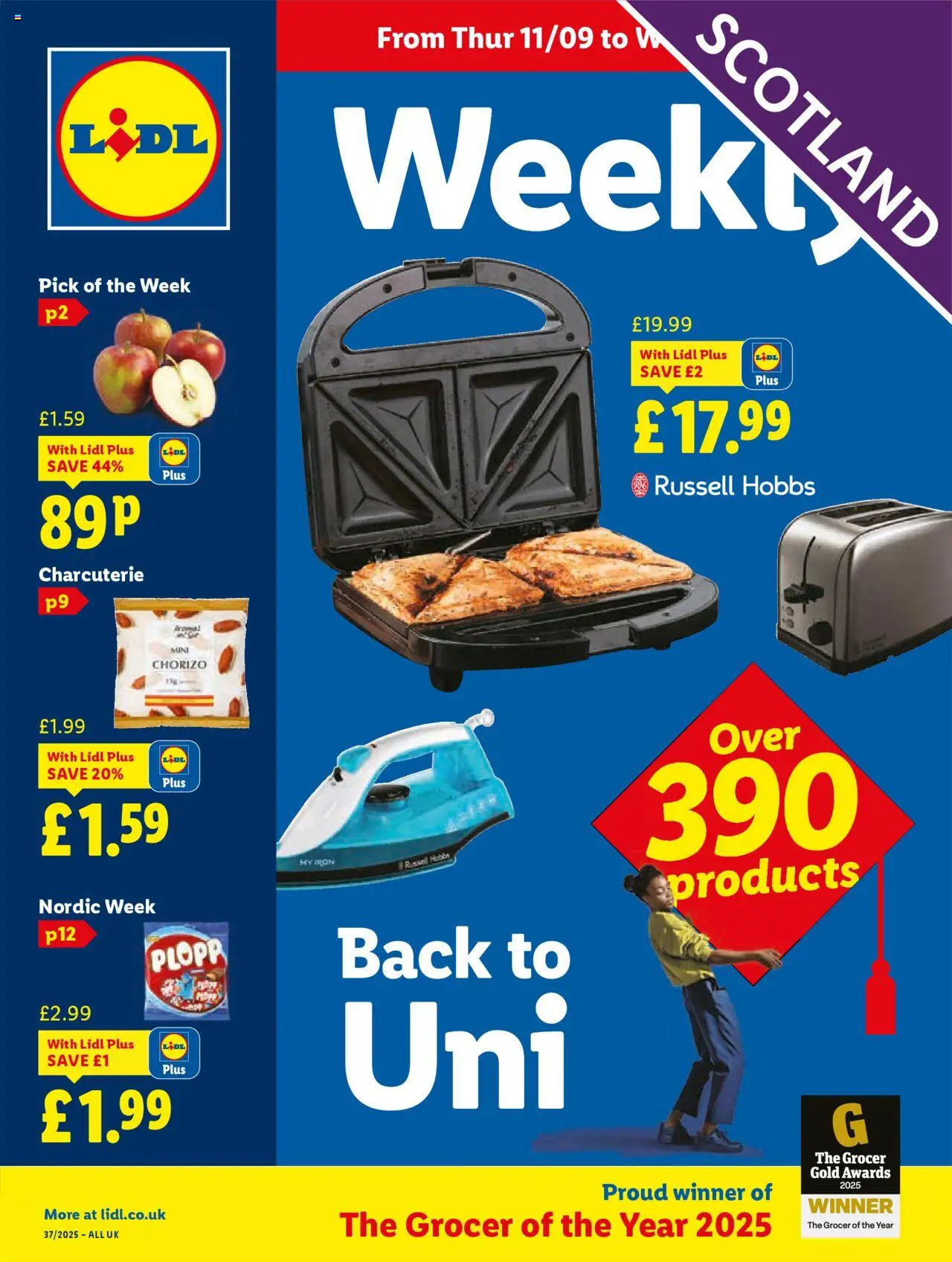 Lidl shop Lidl Weekly Scotland valid from 11/09/2025 - Page number 1