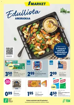 Kaupan S-market Tarjoukset - Edullista Arkiruokaa esikatselu, voimassa 20/08/2025