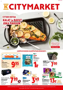 Kaupan K-Citymarket Tarjoukset esikatselu, voimassa 21/08/2025