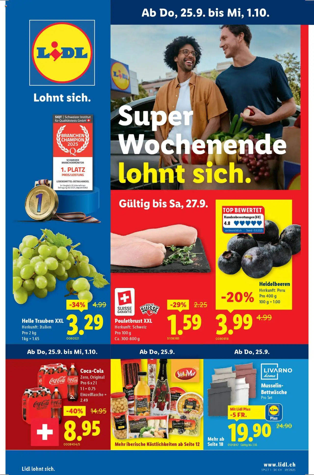 Lidl Aktionen ab 25.09.2025 - Seitennummer 1