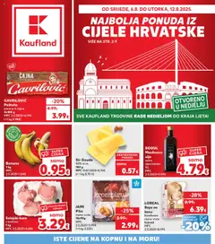 Pregled letka Karlovac trgovine Kaufland vrijedi od 06.08.2025