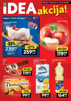 Pregled Idea kataloga - važi od 23.10.2025