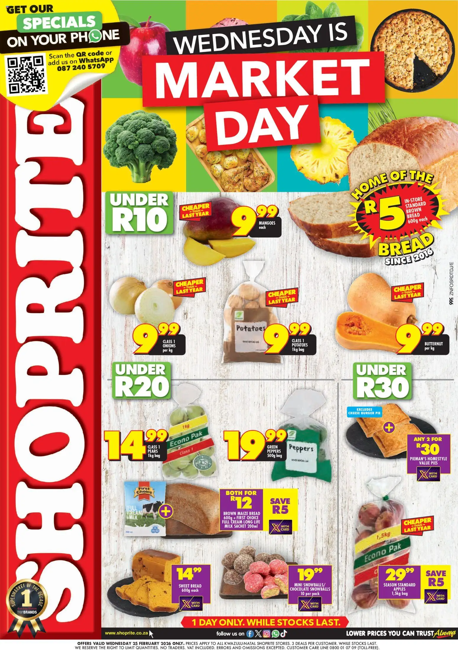 Preview of Shoprite flyer valid from 25/02/2026