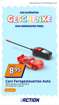 Vorschau von dem Prospekt des Geschäftes Action, gültig ab dem 01.10.2025