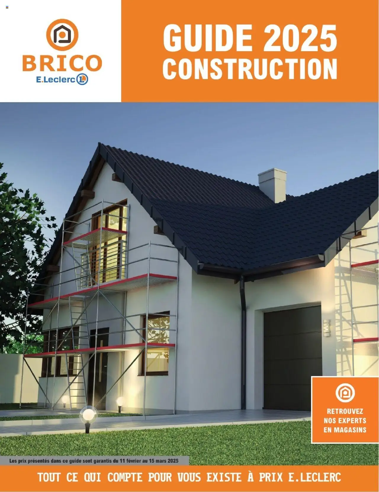 Guide Construction | Varennes sur seine de la boutique Brico E.Leclerc valable du 11/02/2025 - Page numéro 1
