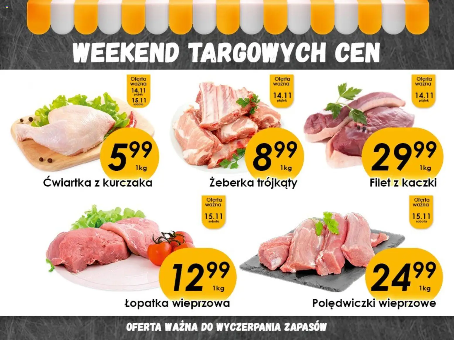 Pogląd gazetki "Weekend targowych cen" ze sklepu Piotruś Pan ważnej od 13.11.2025