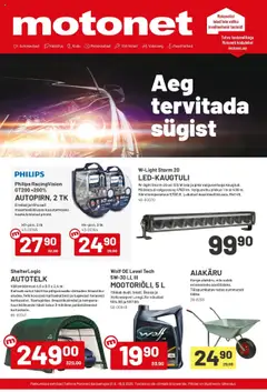 Kaupan Motonet Tarjoukset - Aeg tervitada sügist esikatselu, voimassa 21/08/2025