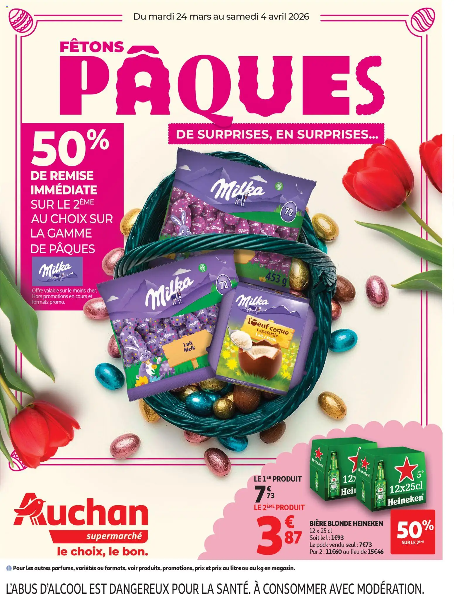 Voorbeeld van Auchan Folder / Publicité van winkel Auchan geldig vanaf 24/03/2026