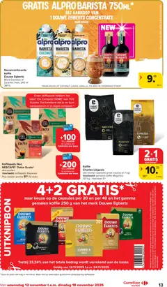 Voorbeeld van Folder week 46 van winkel Carrefour market geldig vanaf 12/11/2025 | Pagina: 13