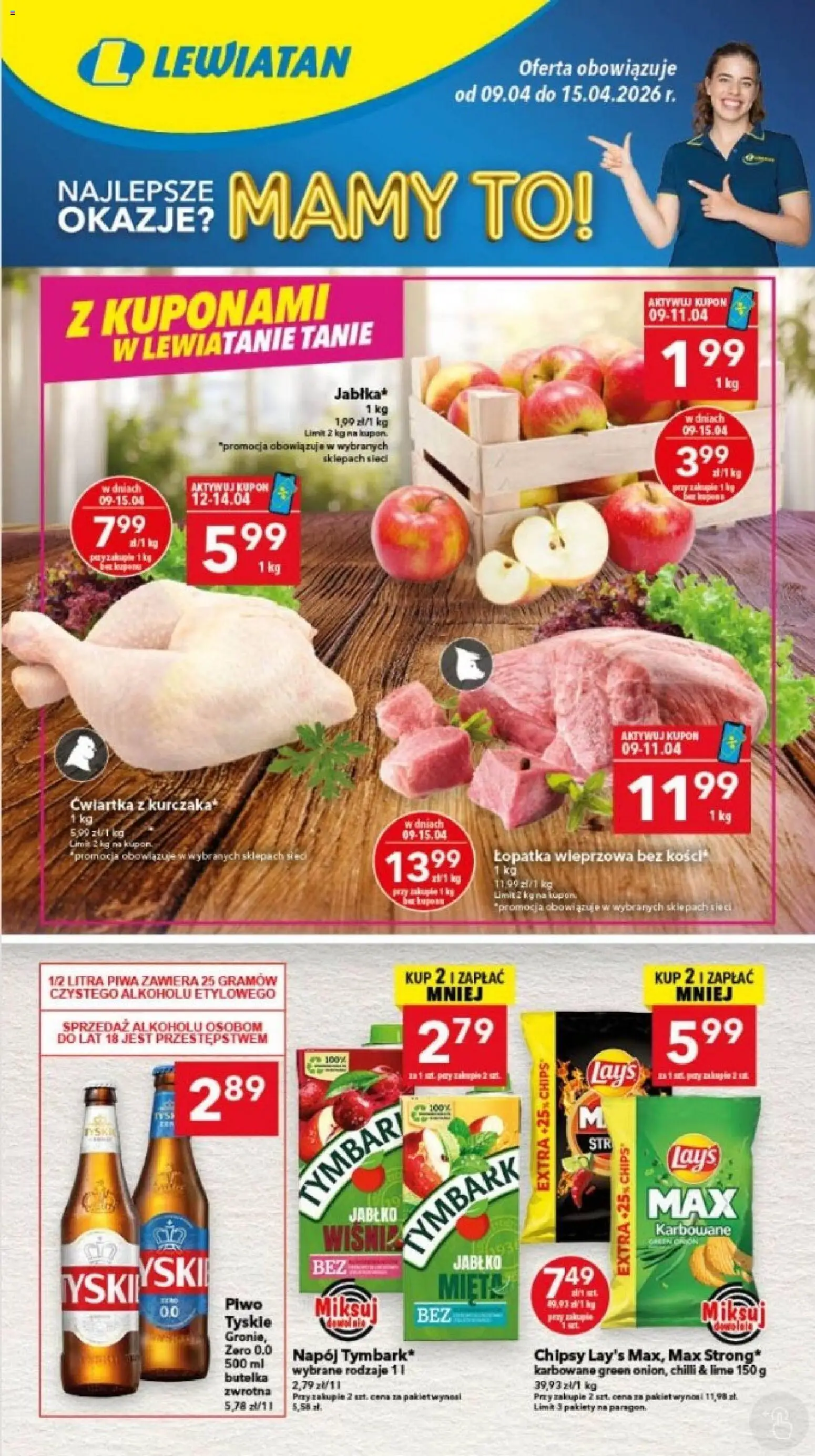 Pogląd gazetki "Lewiatan gazetka - Bydgoszcz" ze sklepu Lewiatan ważnej od 09.04.2026