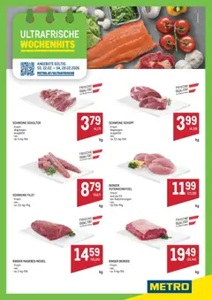 Vorschau der Angebote: Metro Angebote Wochenhits gültig ab 22.02.2026