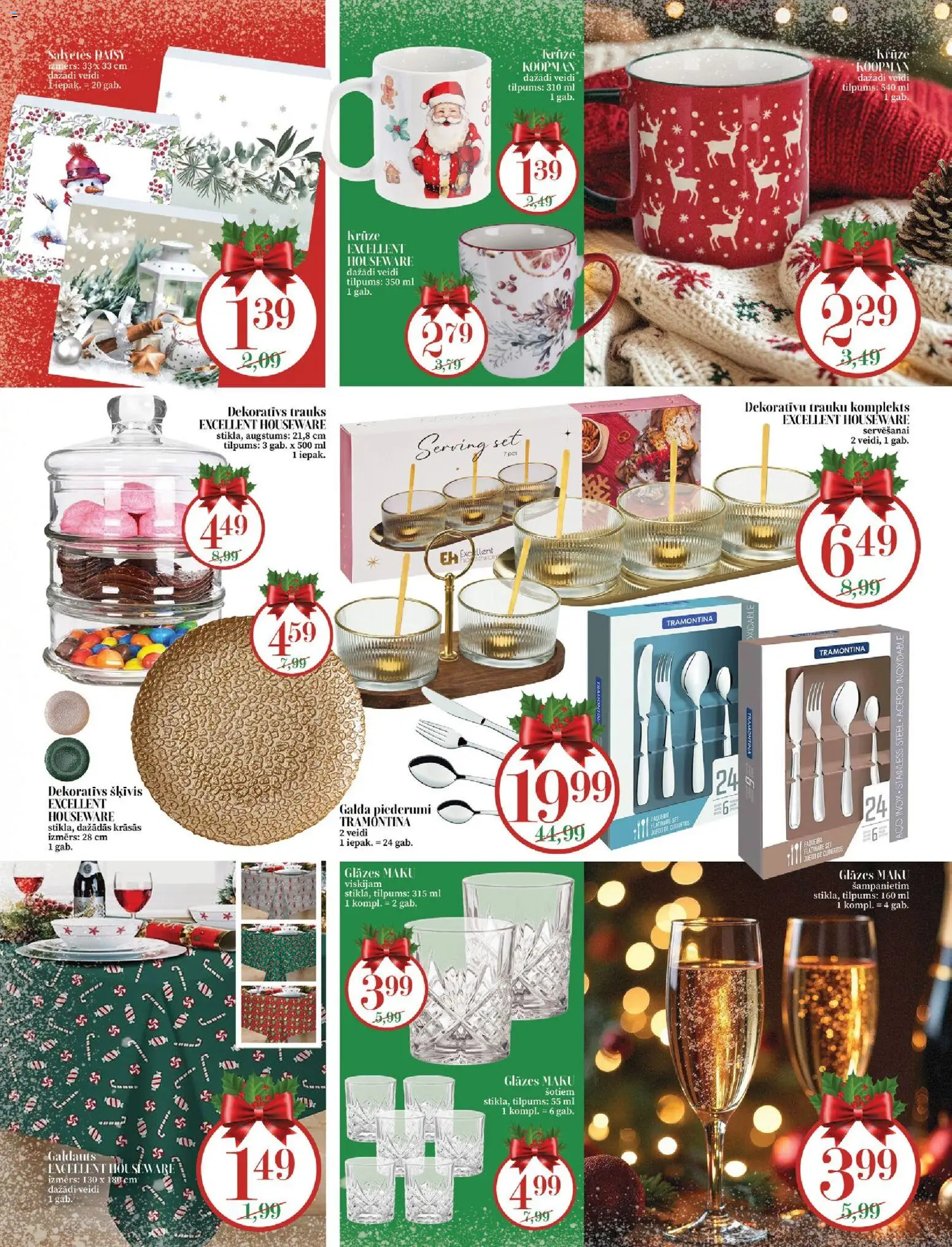 Skatīt Mego akciju bukletu, derīgs no 2025.12.08